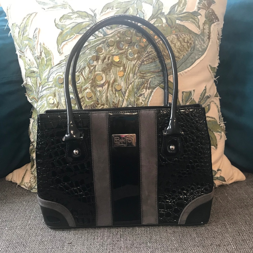 Beijo Handbag Black/Gray